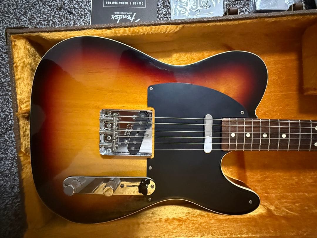 フェンダーUSA アメリカンヴィンテージ62カスタムテレ　約3.2kg