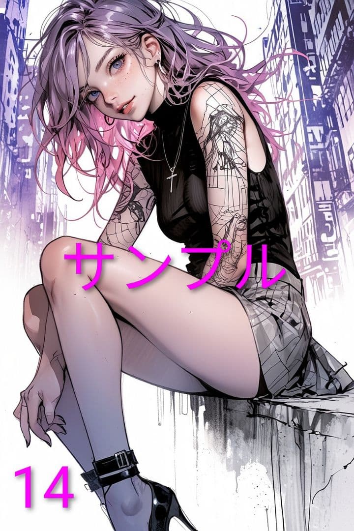 美少女デジタルイラスト