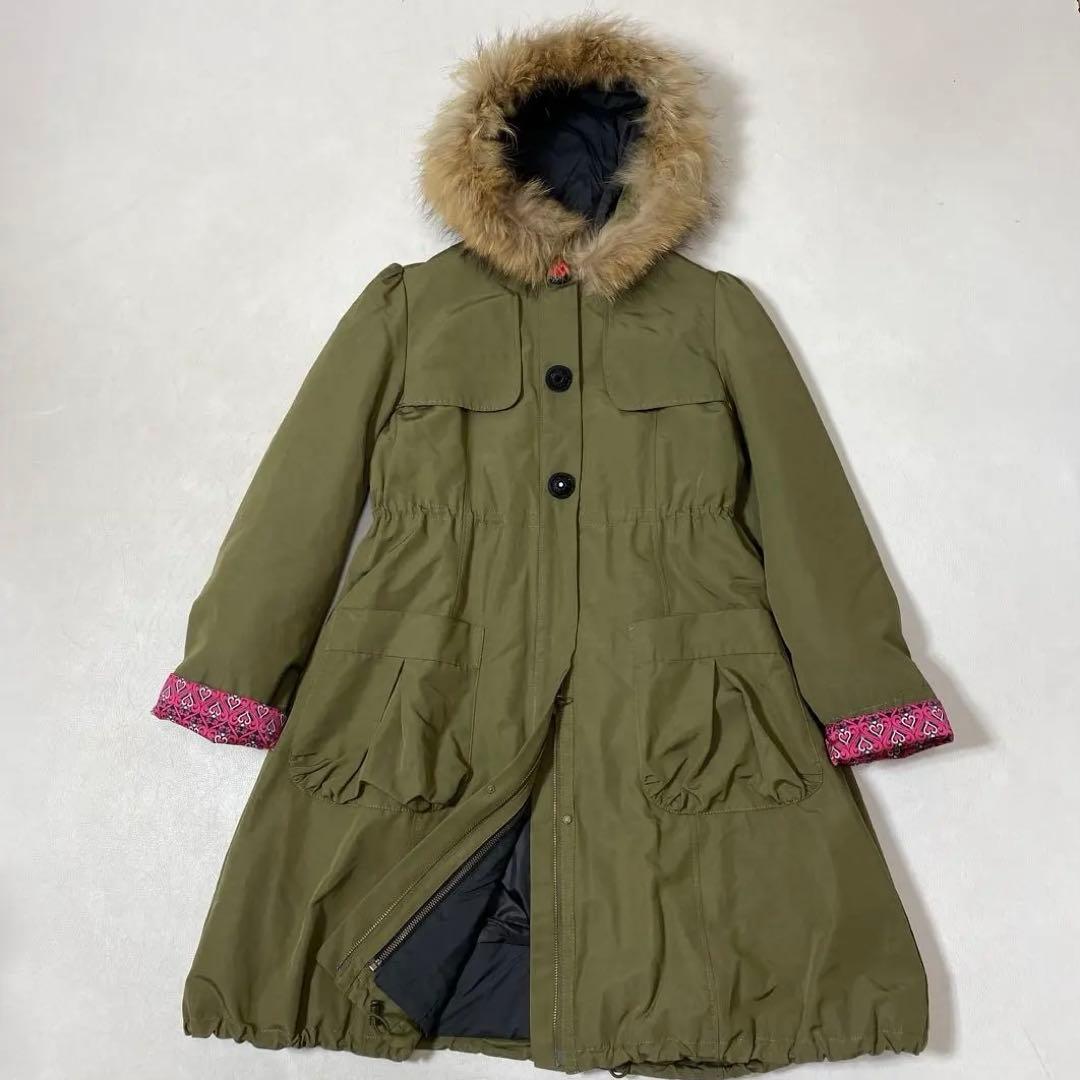 未使用 ドーリーガール バイ アナスイ グログラン3WAY モッズコート ダウン