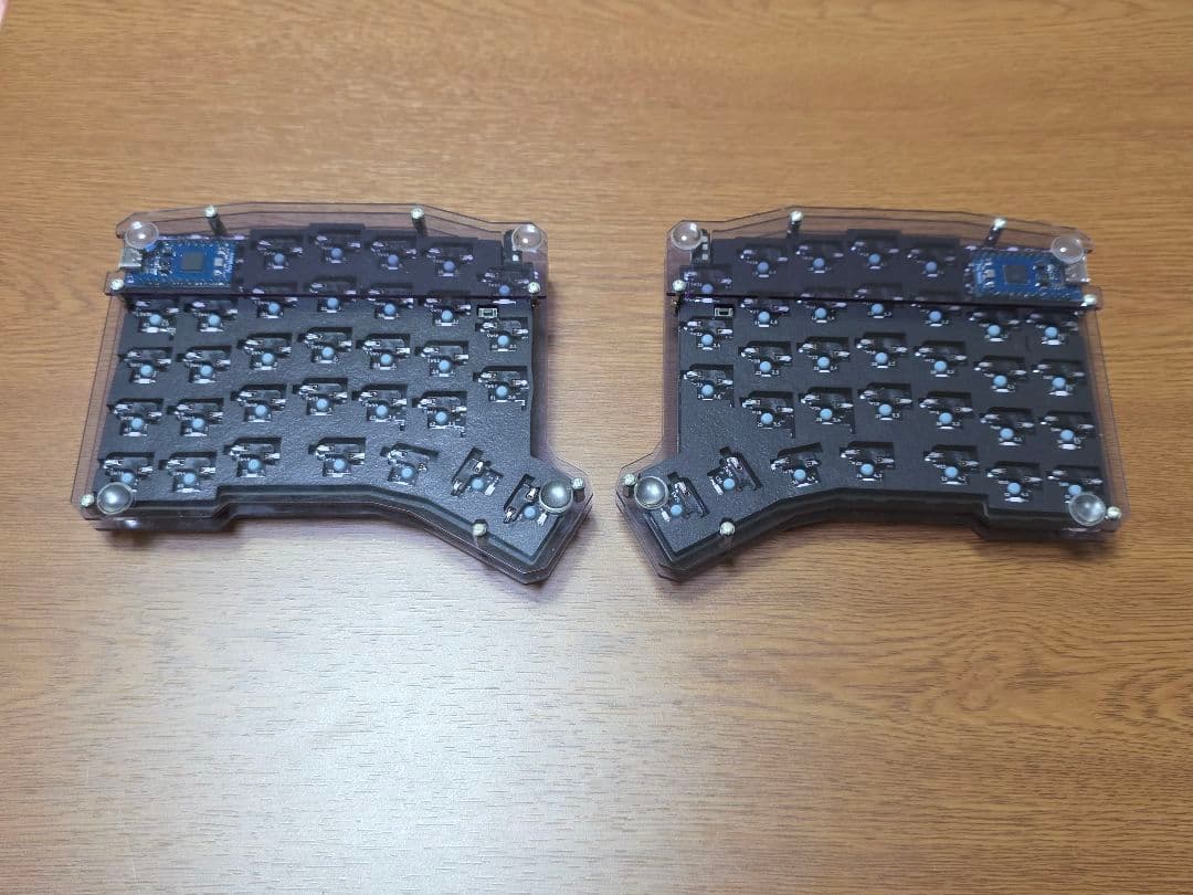 分割キーボード Ergo68 静音スイッチ スポンジフォーム