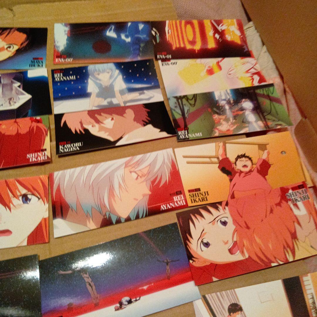 新世紀エヴァンゲリオン ワイド版トレーディングカードセット 80枚ダブり無し