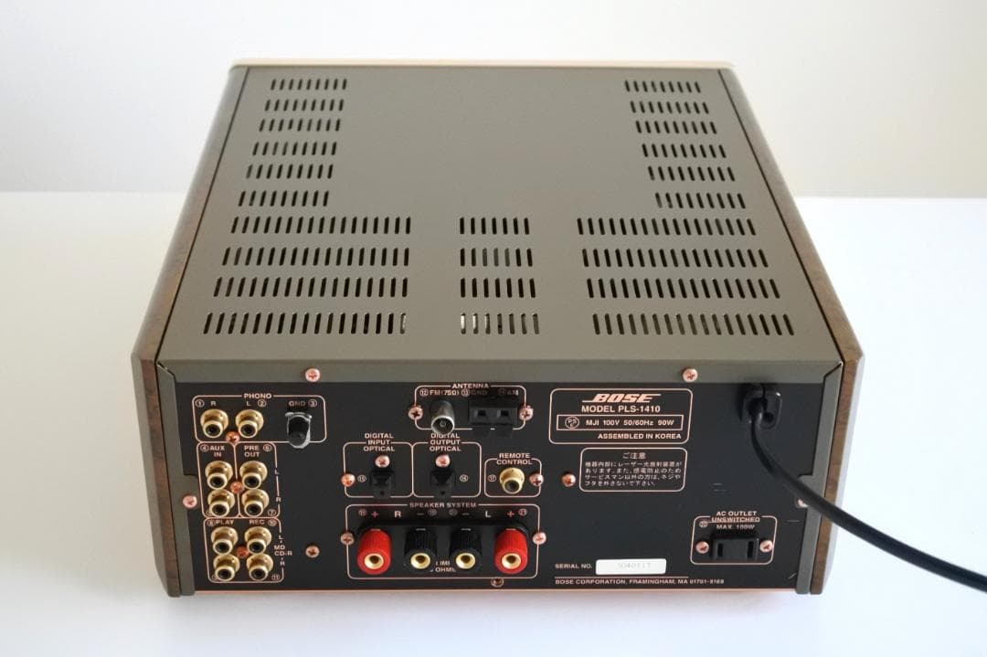 BOSE PLS-1410 CDチューナーアンプ オーバーホール製品 正常動作品