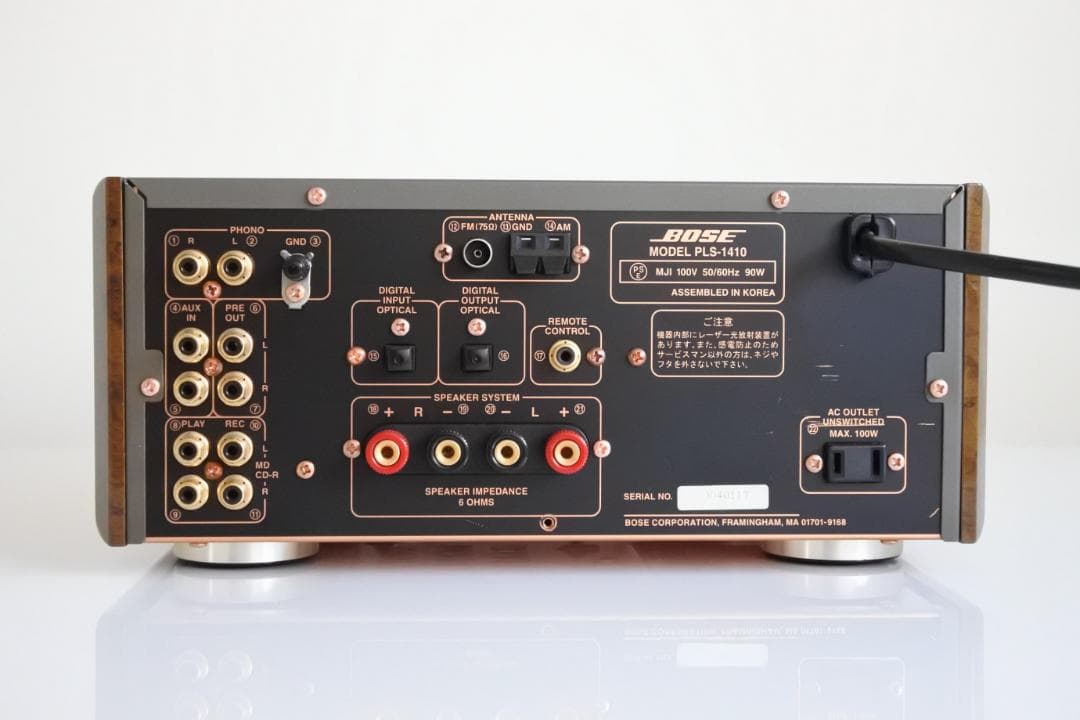 BOSE PLS-1410 CDチューナーアンプ オーバーホール製品 正常動作品