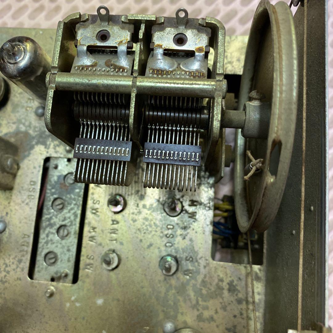 PAアンプ＋スーパーラヂオ/真空管7球式／ナショナル　ミゼットアンプWA-200