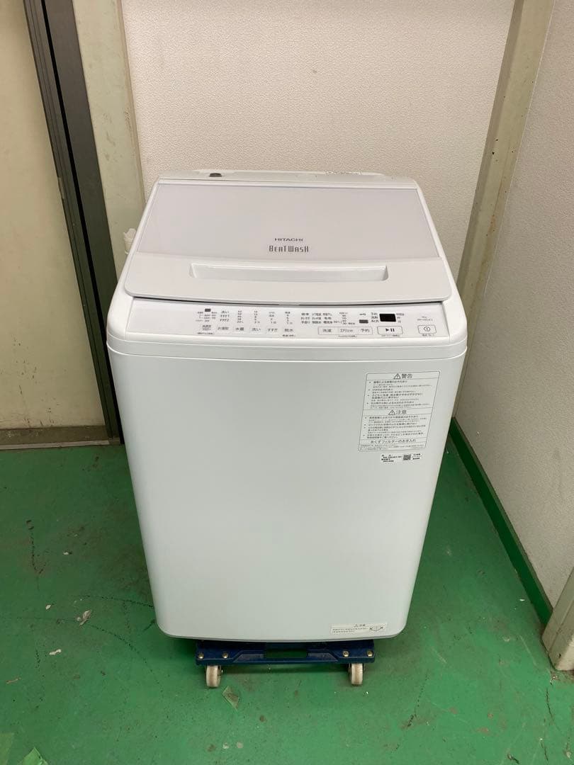 【B14】HITACHI BW-V80JE3 縦型洗濯機 23年製 8kg