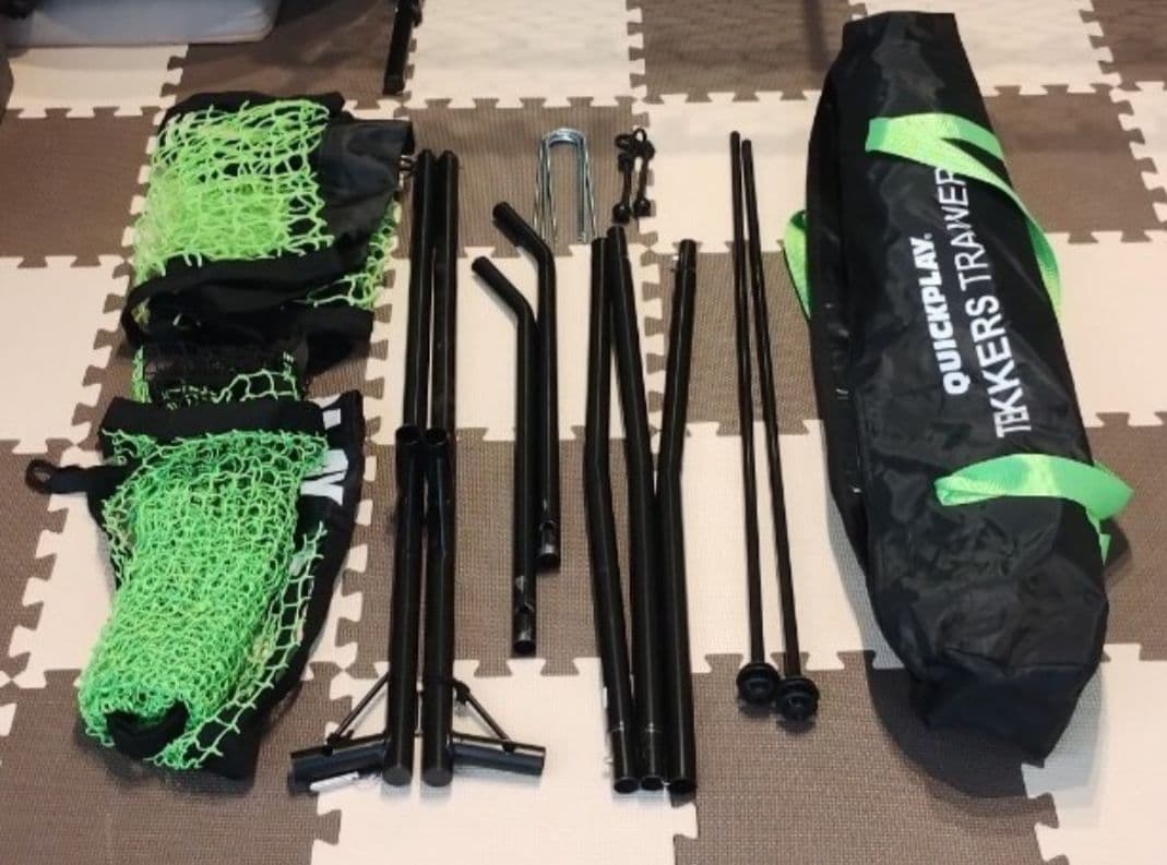 QUICKPLAY テッカーズトレーナー デュアルサッカーネットリバウンダー