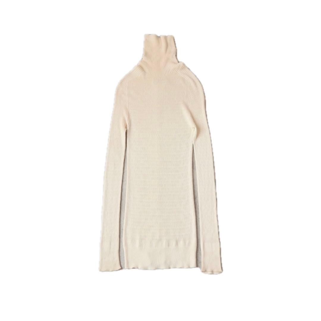 UNION LAUNCH THERMAL KNIT シルク タートルネックニット