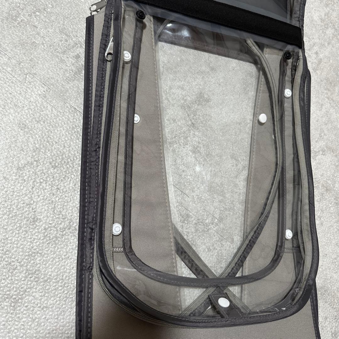 定価15800 LABOCLE チャイルドシートカバー グレー/ブラック