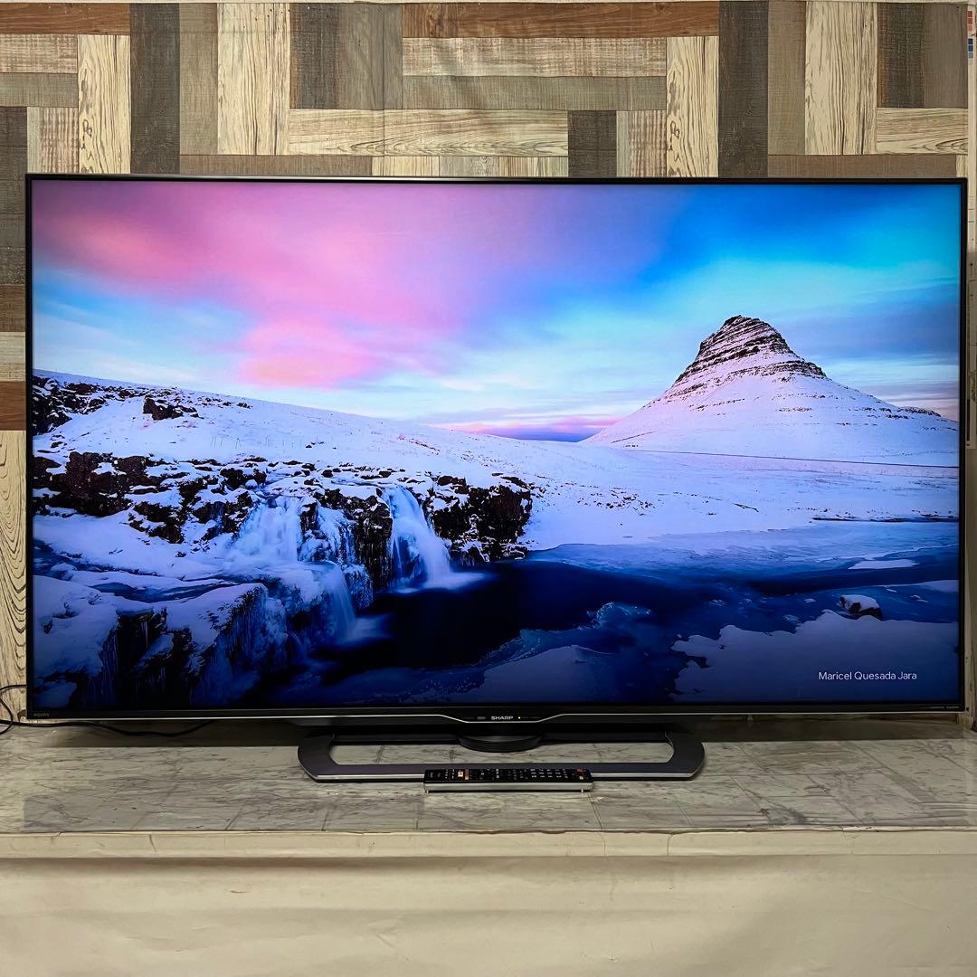 全国送料込❣️シャープ国内製造60型4KテレビYouTube.Netflix
