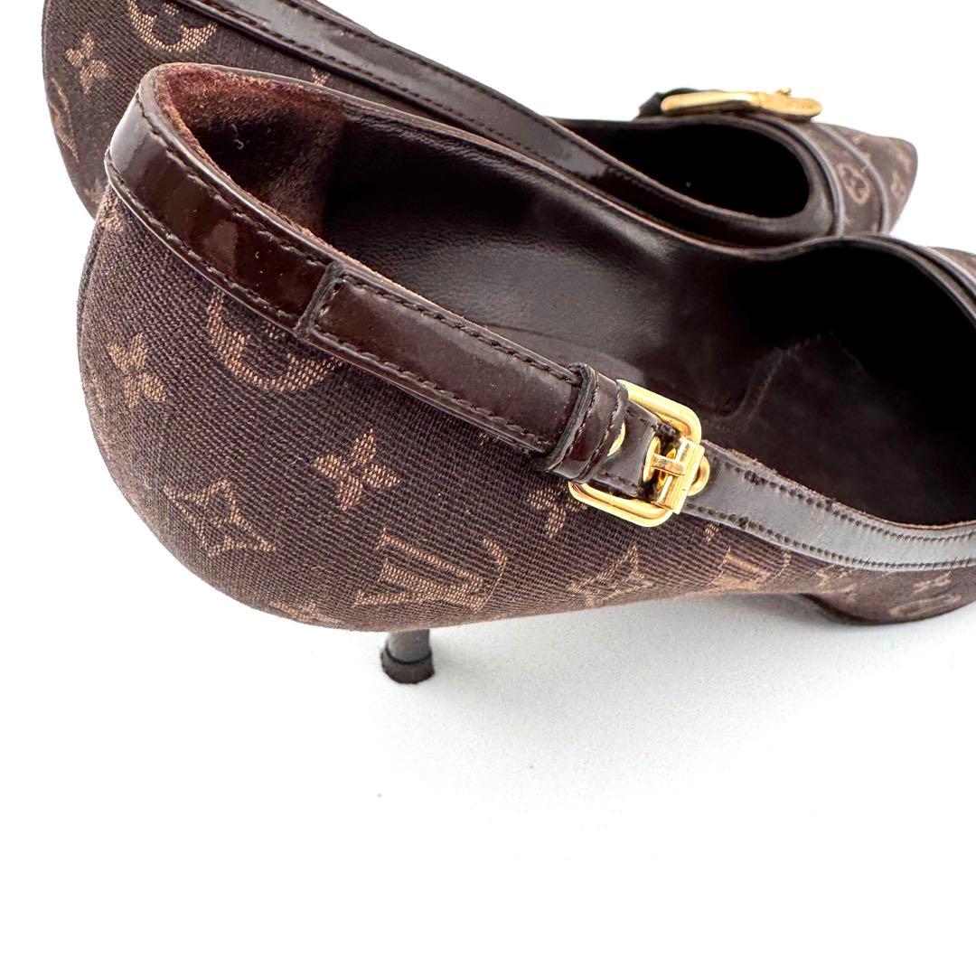 23cm　LOUIS VUITTON ルイヴィトン　モノグラム　パンプス