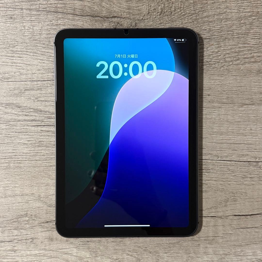 【美品】iPad mini 第6世代 Cellular 64GB スペースグレー