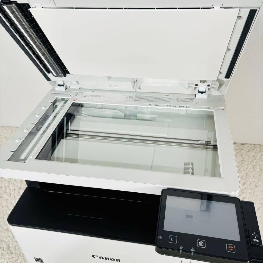 キヤノン MF521dw モノクロレーザープリンタ 複合機 A4対応 サテラ 白