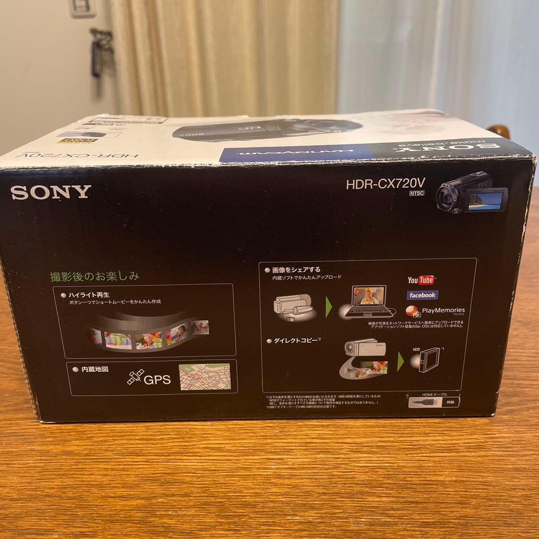 SONY デジタルHDビデオカメラレコーダー　HDR-CX720V
