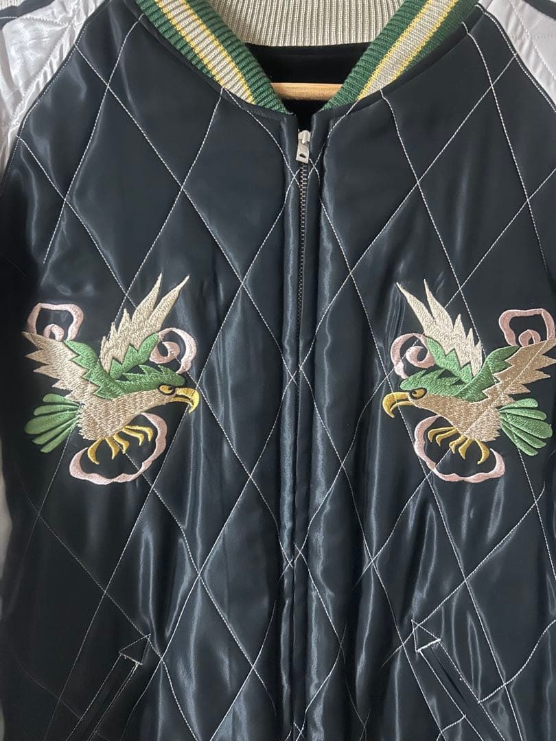 2025 別珍スカジャン 蛇髑髏 スネーク＆スカル　TT15666 3XL