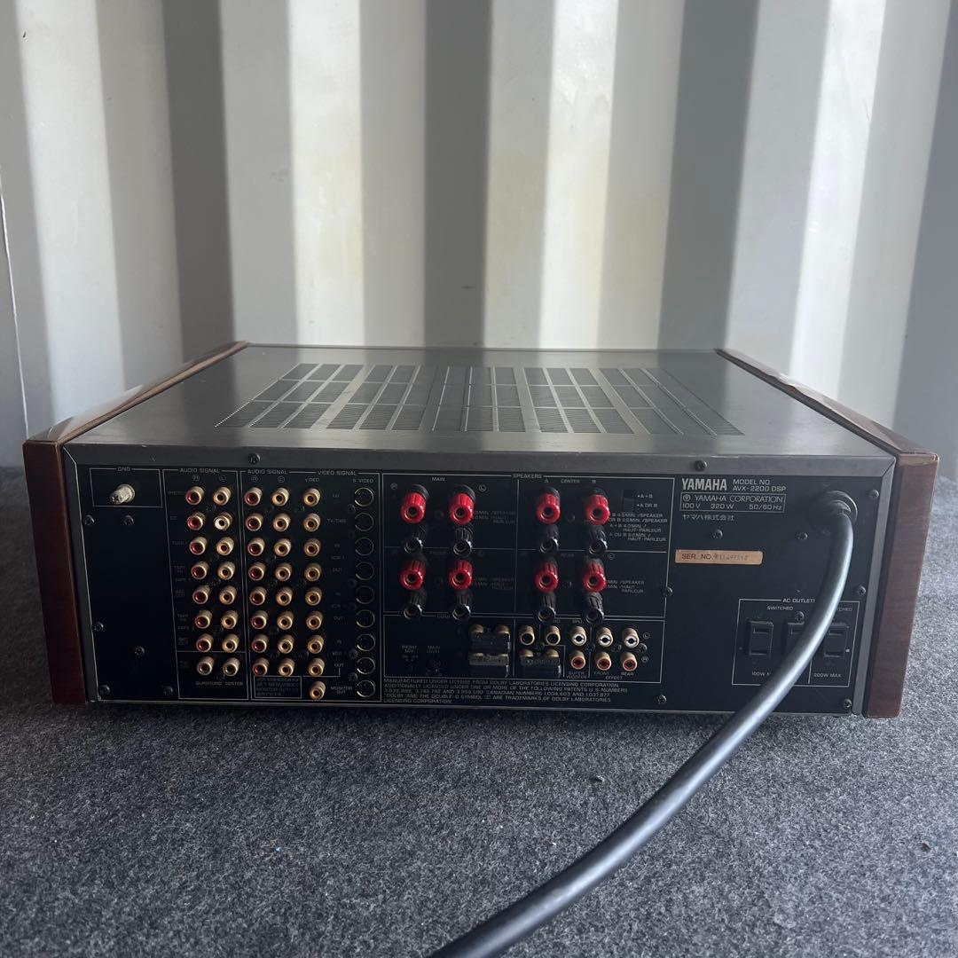 N73激安早い者勝ち✨　ヤマハ　アンプ AVX-2200DSP 音響機器