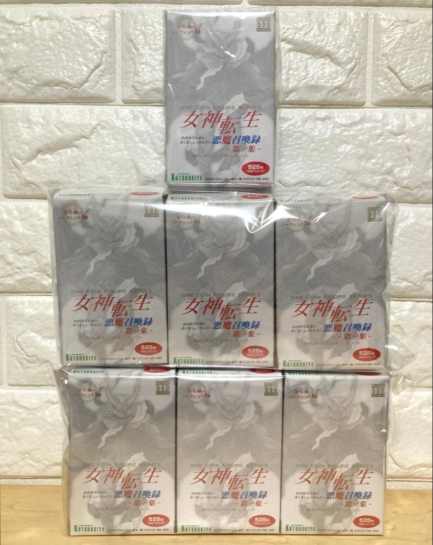 【未使用】女神転生　フィギュア　悪魔召喚録　第一集　コンプリート　セット　7種