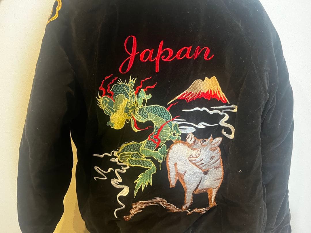 ダルチザン 日本 大阪 スカジャン 刺繍