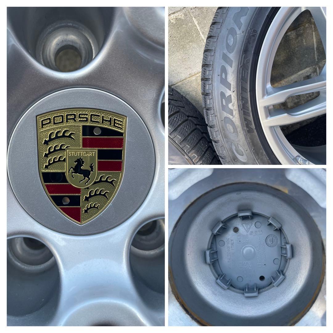 ポルシェマカン純正19インチ ウィンターホイール&タイヤセット ピレリ