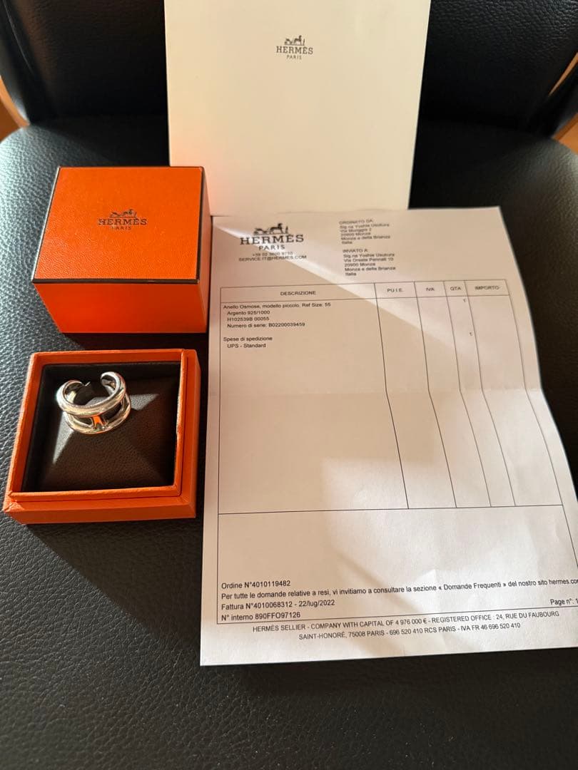 HERMES オスモズ　PM55 14号〜15.5号相当