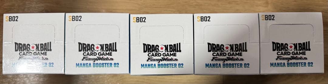 ドラゴンボール フュージョンワールド MANGA BOOSTER 02 5box
