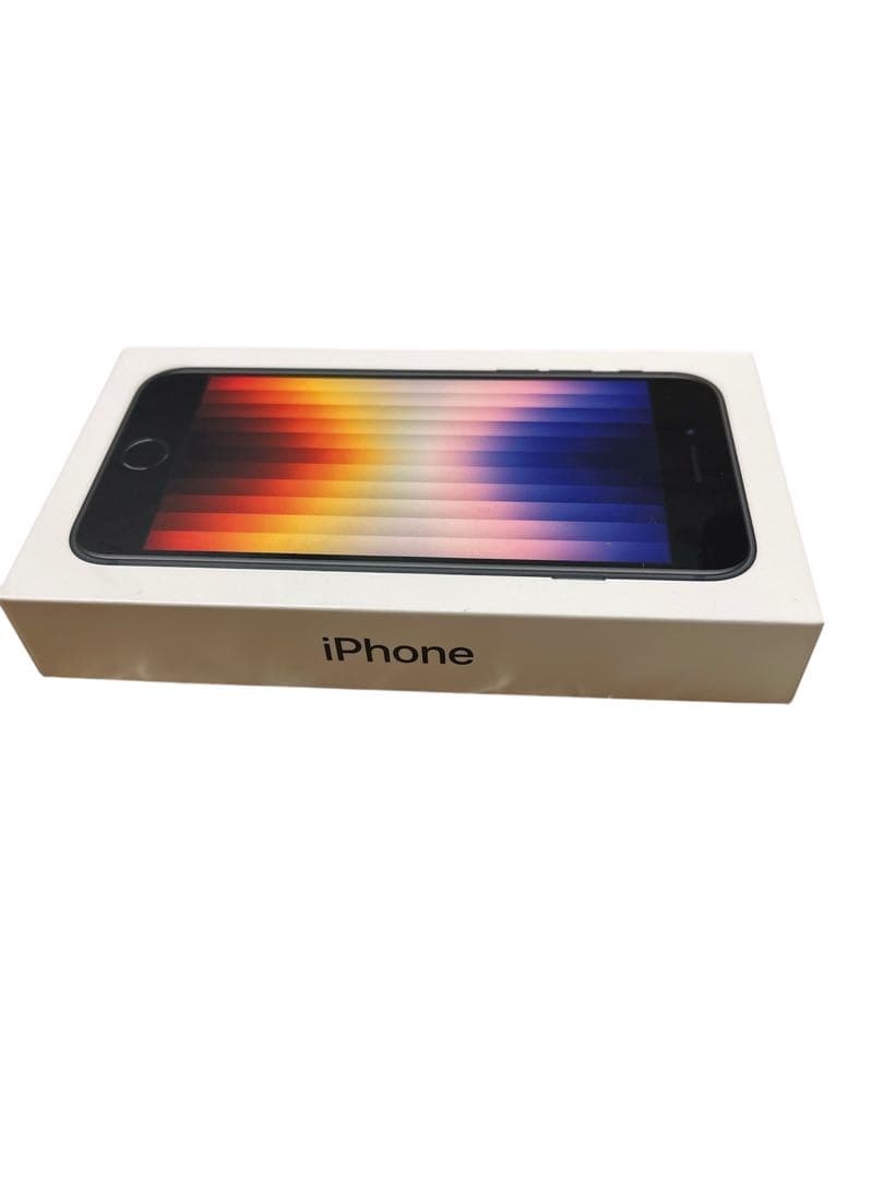 新品未使用 iPhone SE 第3世代 64GB ミッドナイト SIMフリー