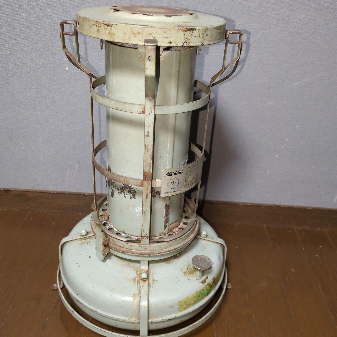 【ビンテージ】初期型Aladdinアラジン ブルーフレームヒーター 15型