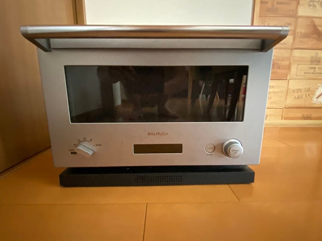 ジャンク品　BALMUDA オーブンレンジ K04A ブラック　2022年製