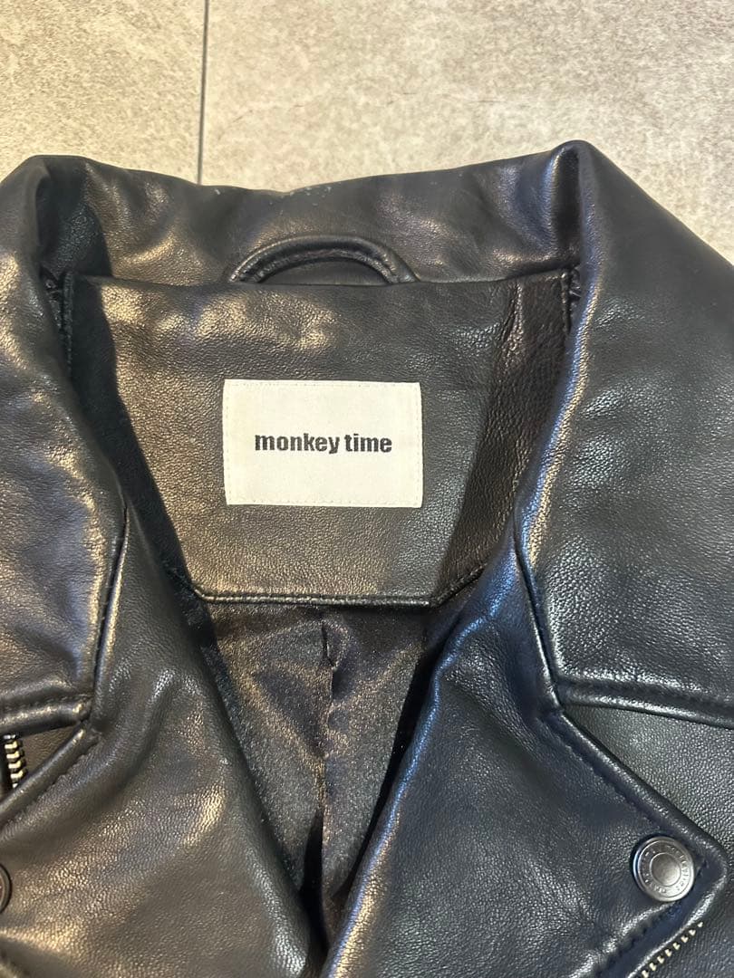 monkey time ダブルライダース　レザー　モンキータイム