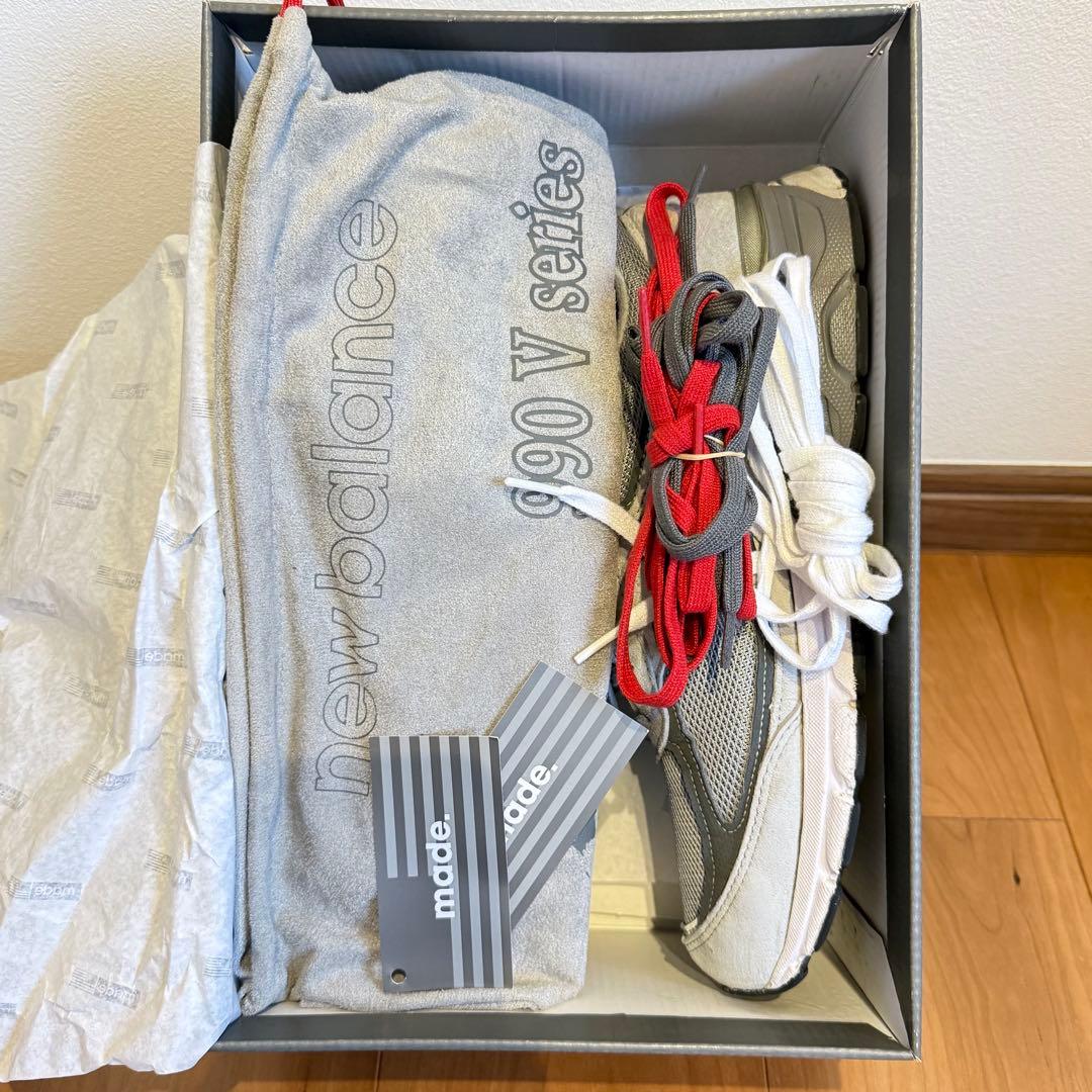 New Balance M990VS4 グレー 10 USA 28cm