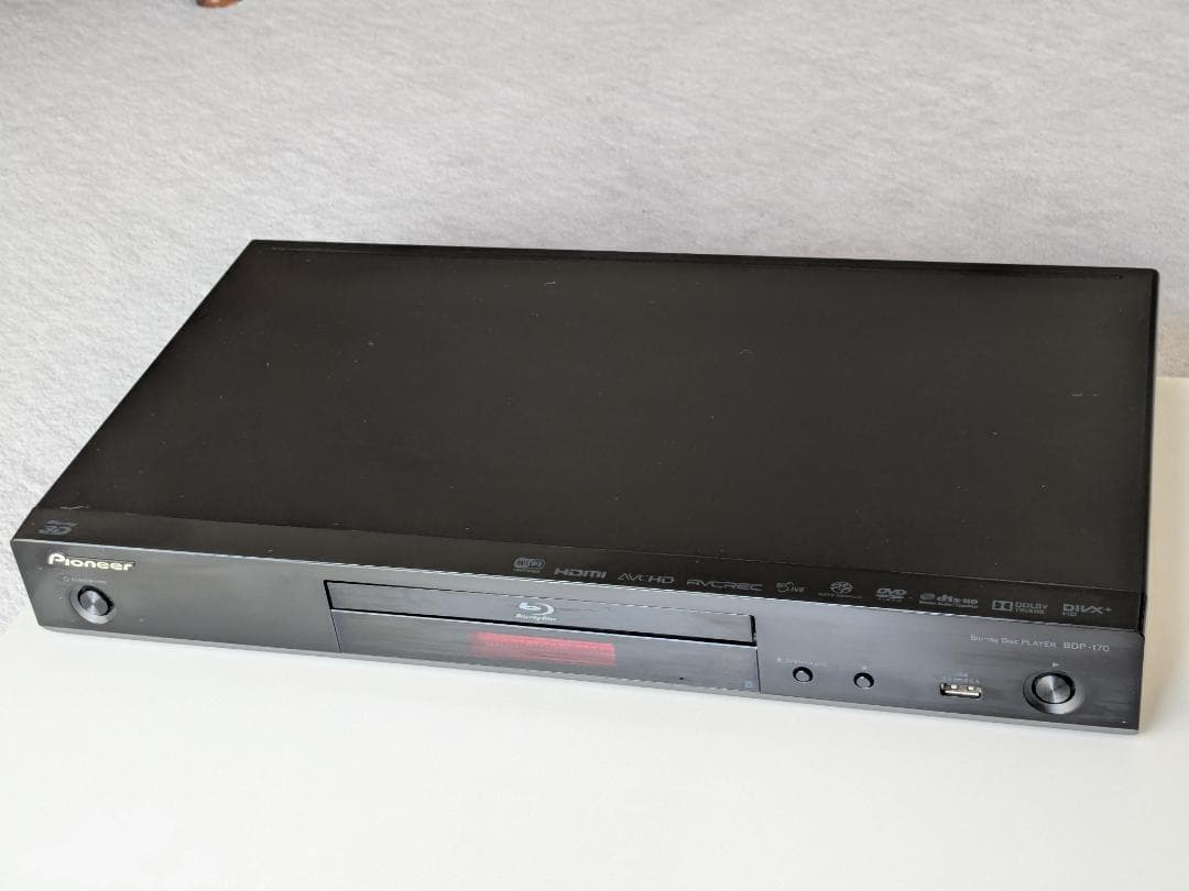 Pioneer ブルーレイ プレーヤー　BDP-170-K