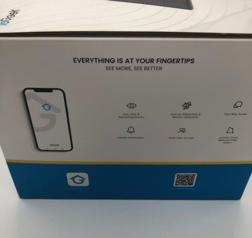 新品 防犯カメラ ZX－GX4S　SDカード付128GB　ソーラー充電