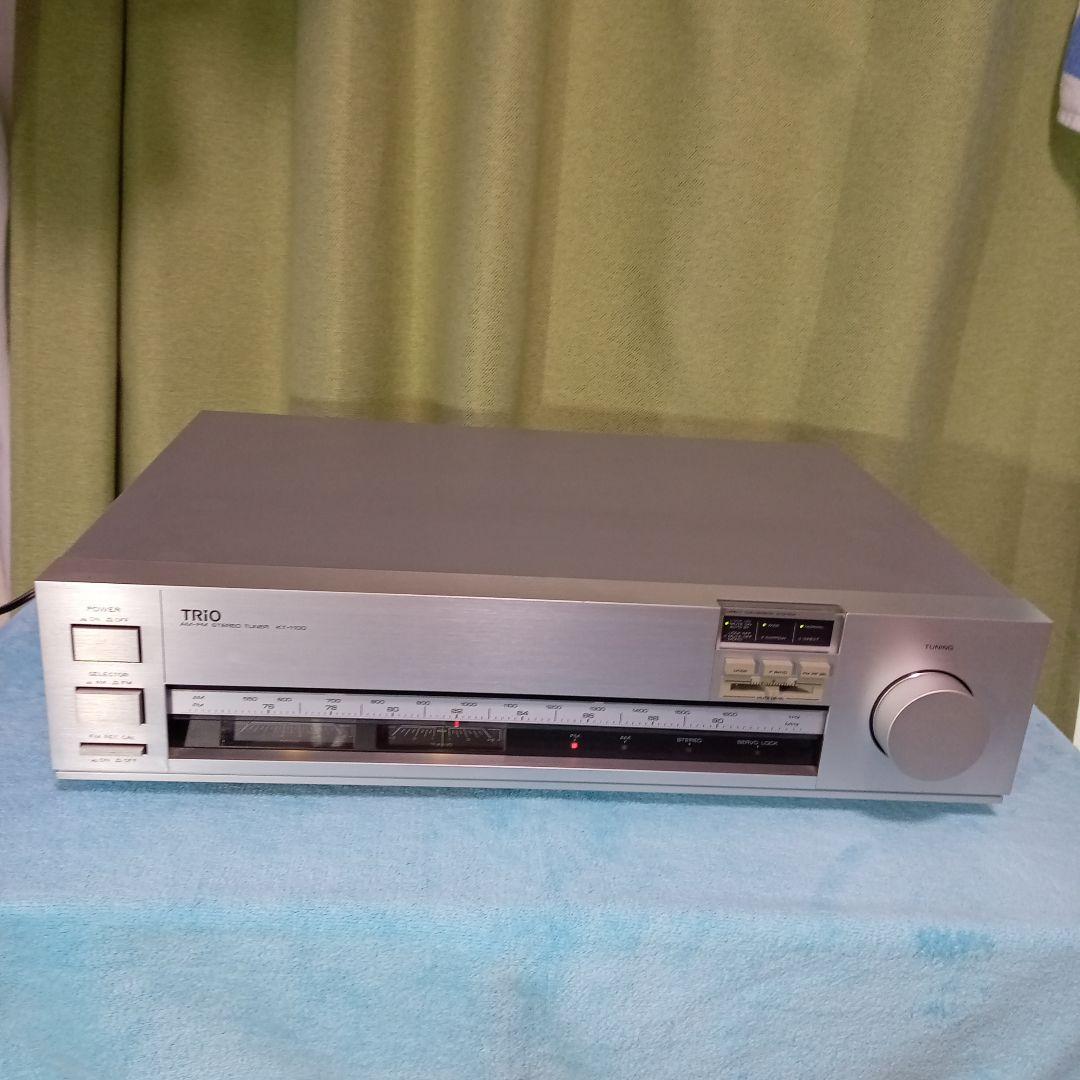 TRIO AM FM ステレオチューナー KT 1100
