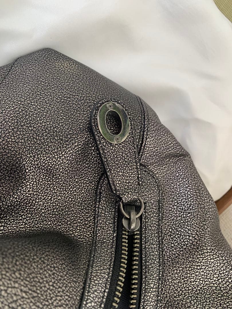 COACH イーディ　ガンメタリック　ショルダーバッグ ハンドバッグ