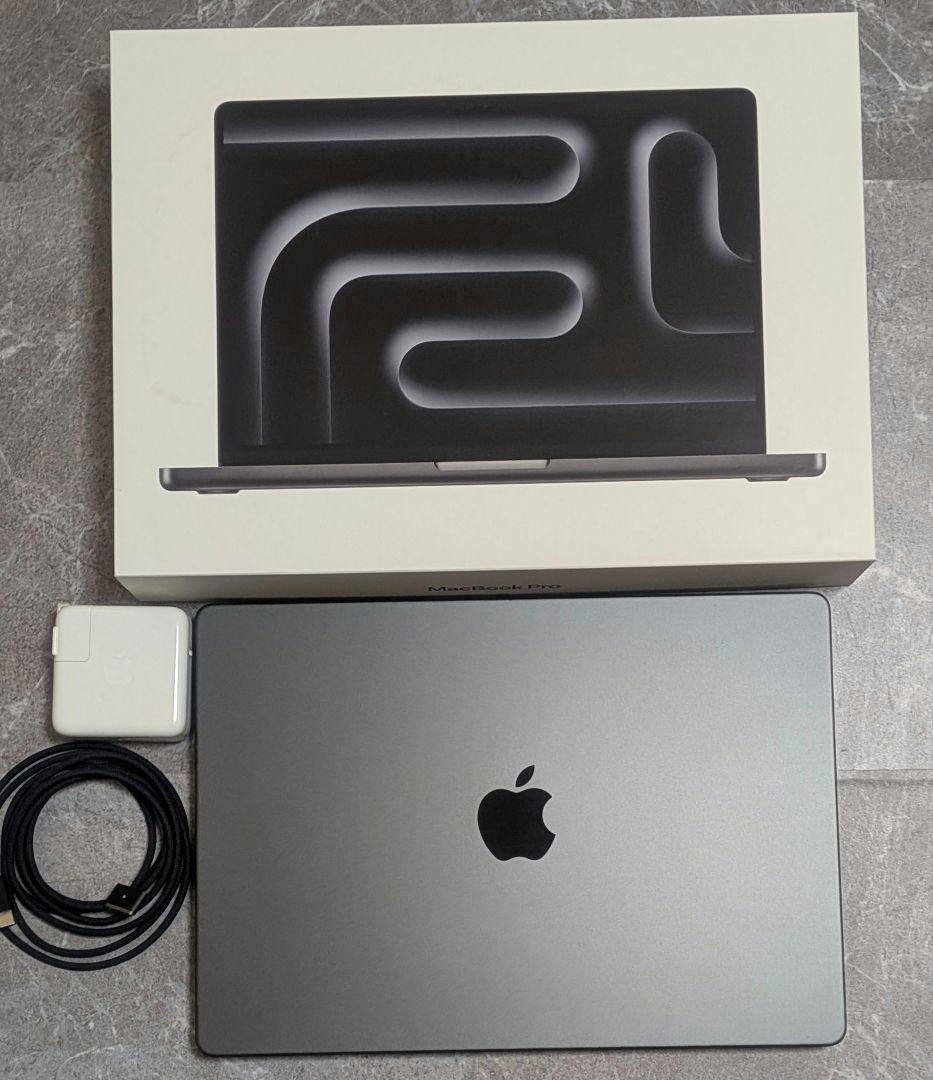 MacBookPro M4チップ 14インチ スペースブラック 16GB