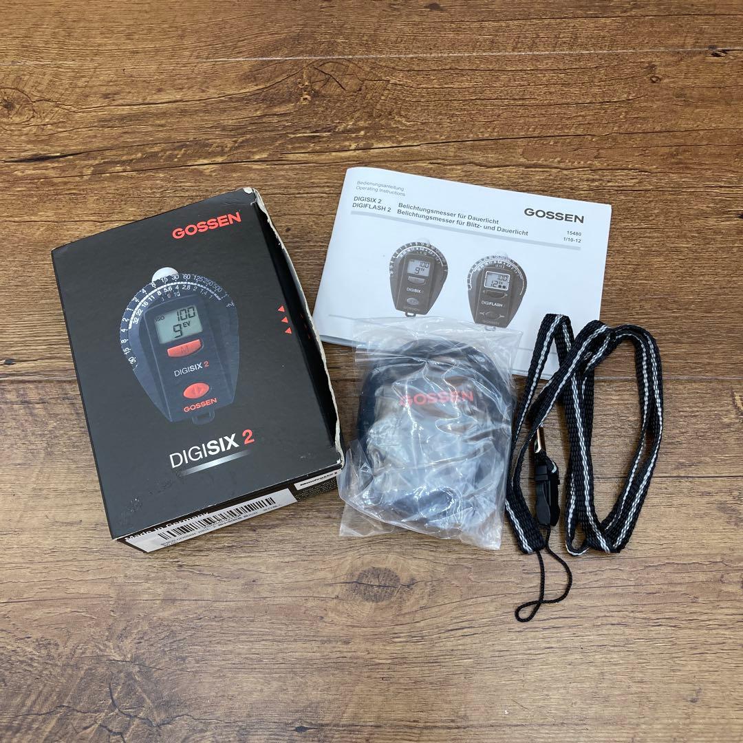 Gossen Digisix2 ゴッセン デシシックス2 露出計　X-48