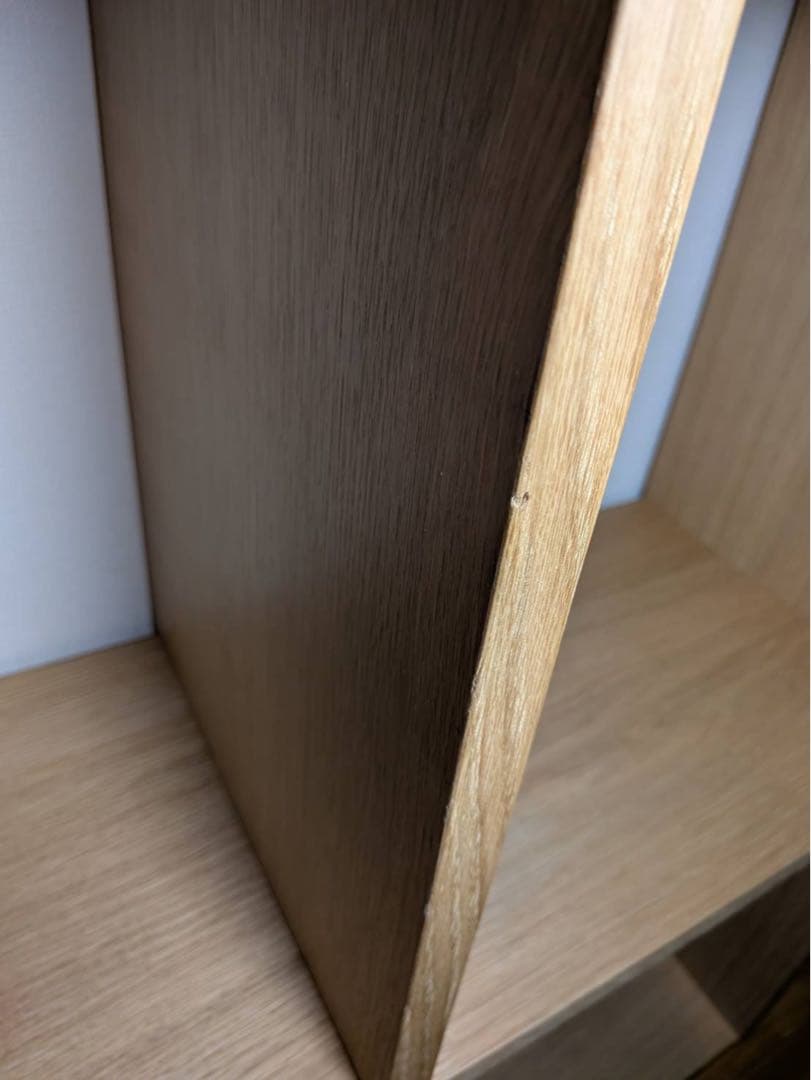 ■送料込■無印スタッキングシェルフ 3×2 木製家具棚 MUJI 収納オーク材