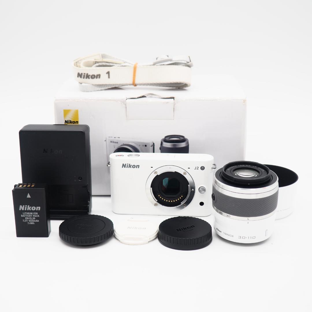 Nikon ミラーレス一眼 Nikon 1 J2 ミラーレス一眼 ホワイト