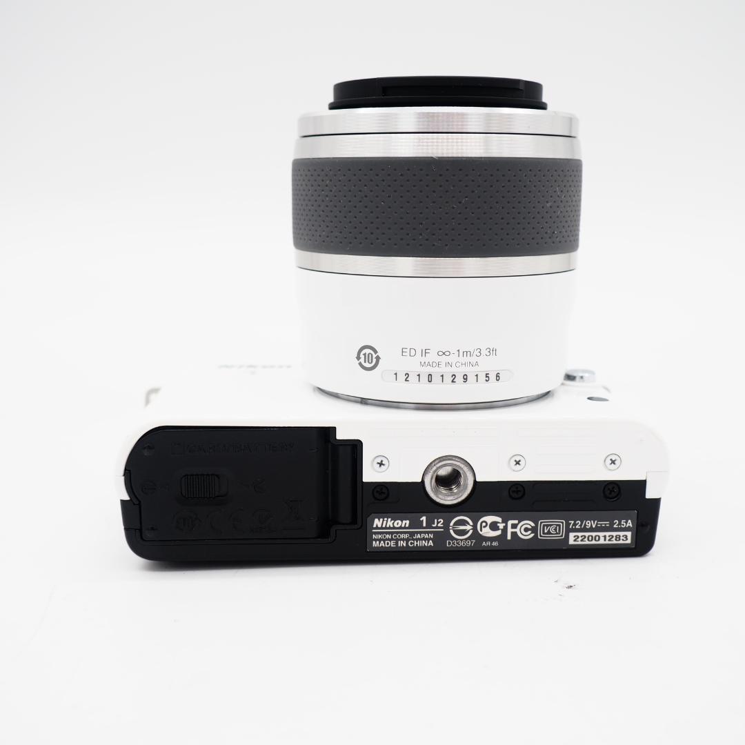 Nikon ミラーレス一眼 Nikon 1 J2 ミラーレス一眼 ホワイト