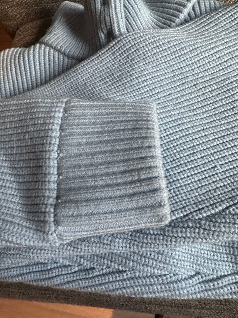 【最終価格】THE TOÉ Ealing knit ブルー