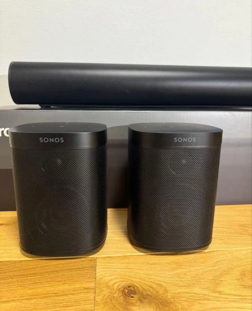 Sonos One Gen2(2台) + Arc サウンドバー