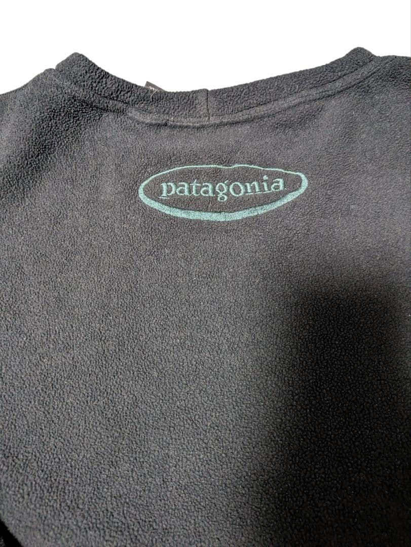 【美品】patagonia オーバルロゴ フリース M