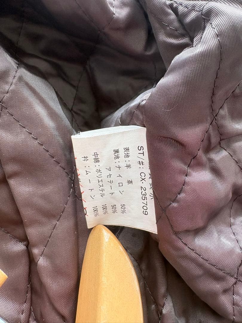 USARMY G1 羊革 フライト レザージャケット ファー取外し可　L