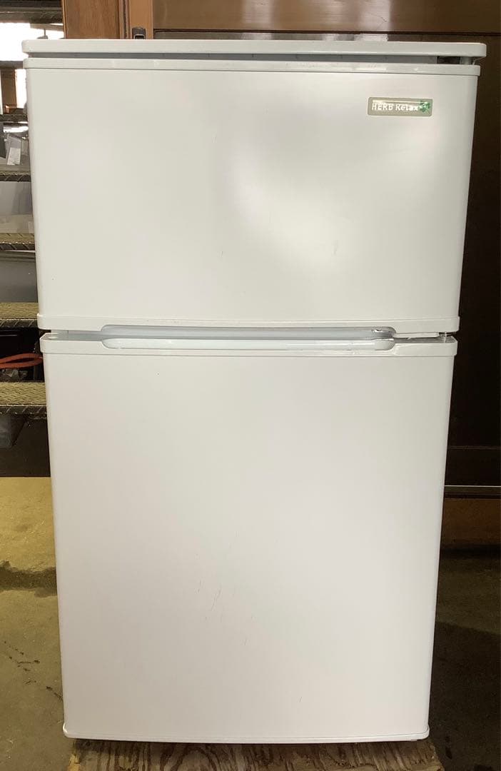 ヤマダ電機 2ドア冷蔵庫 YRZ-C09B1 90L 2019年製