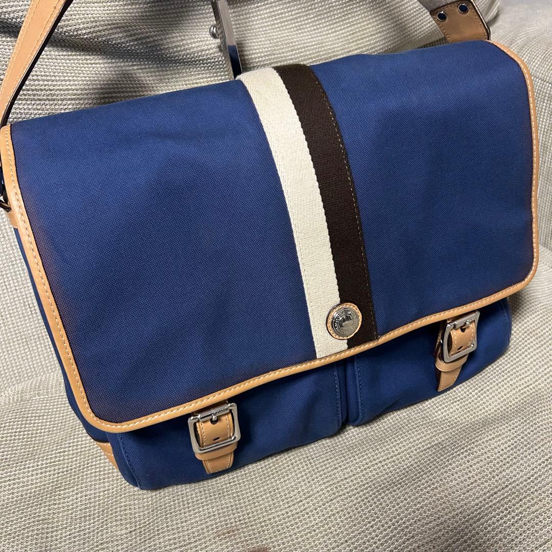 【希少・美品】COACH ボヤージュキャンバスメッセンジャーバッグ ショルダー