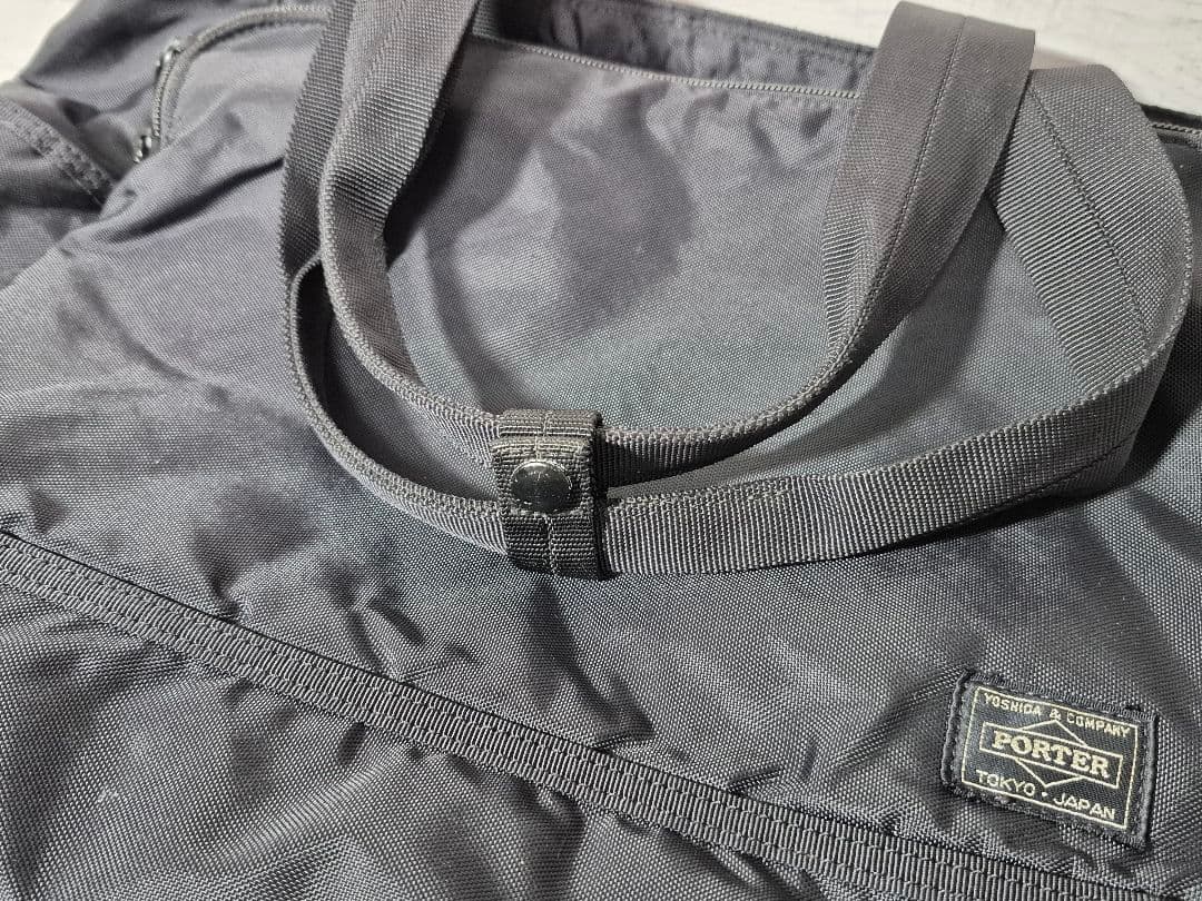 PORTER フラッシュトートバッグ 美品吉田カバン ブラック 黒 ポーター