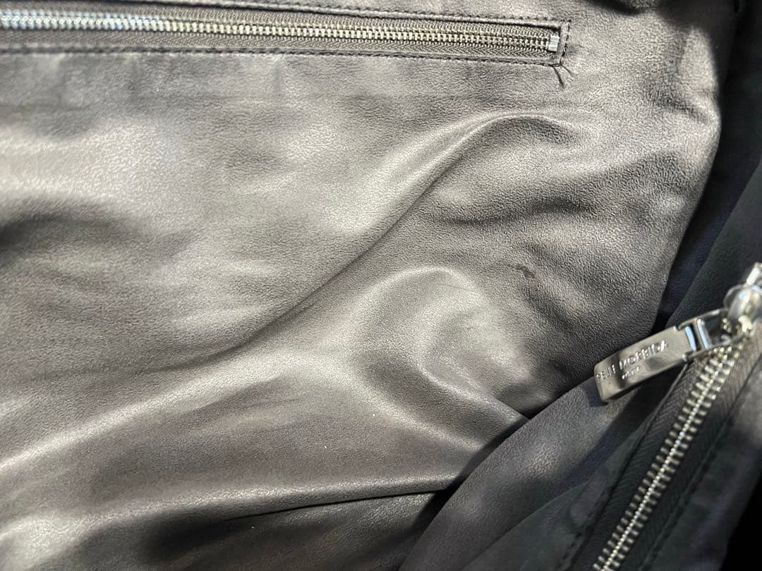 PELLE MORBIDA Capitano ブリーフバッグ ブラック