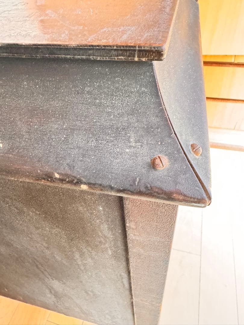 ポ*ポ様 木製 レコード キャビネット 収納付き