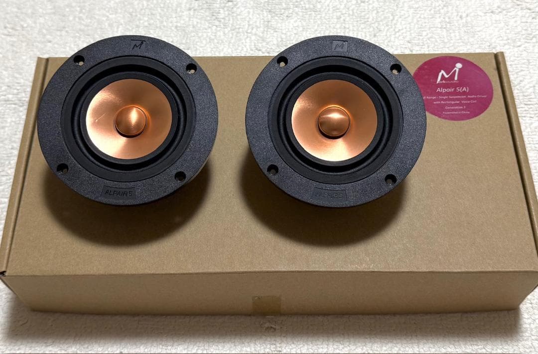 さ*ん様 Markaudio Alpair5v3SS Gold スピーカー ペア