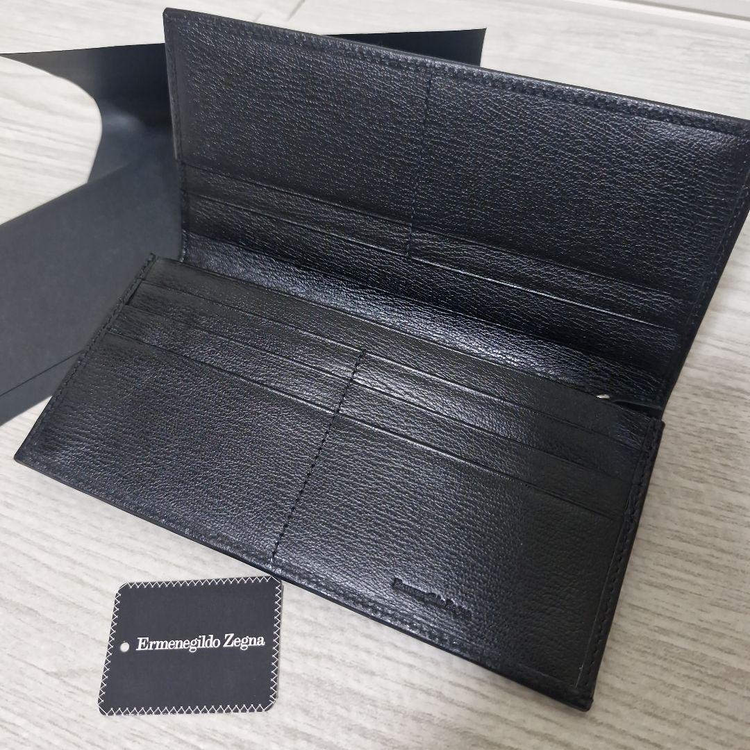 Ermenegildo Zegna ブラック長財布