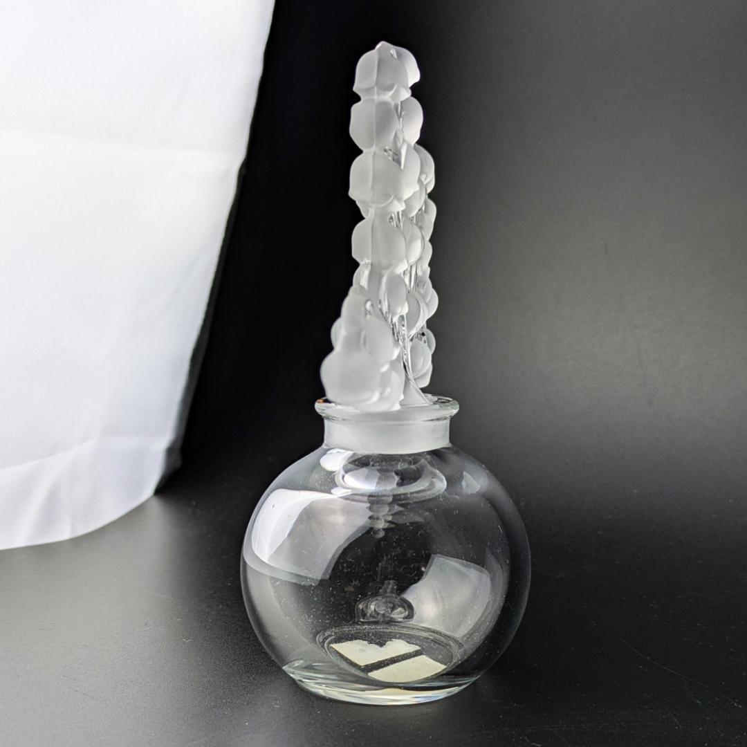 た*ん様 萌えるすずらん★ラリック 香水瓶 クレールフォンテーヌ 12cm 美品